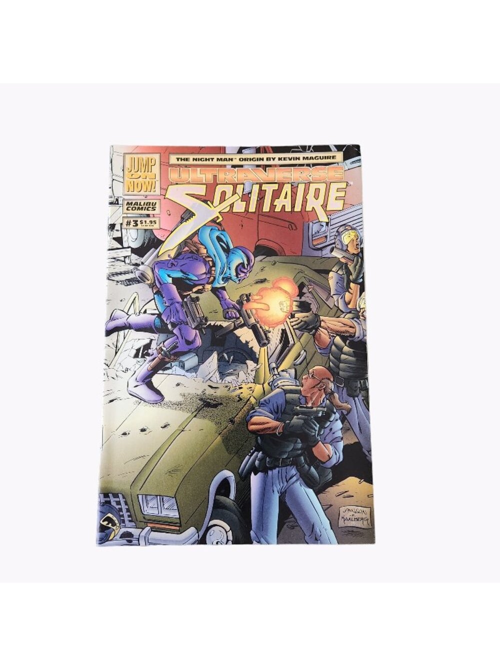 Malibu Comics Ultraverse Solitaire #3 Comic Book Collector Bagged Boarded